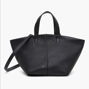Mansur Gavriel Black Tulipano Bag